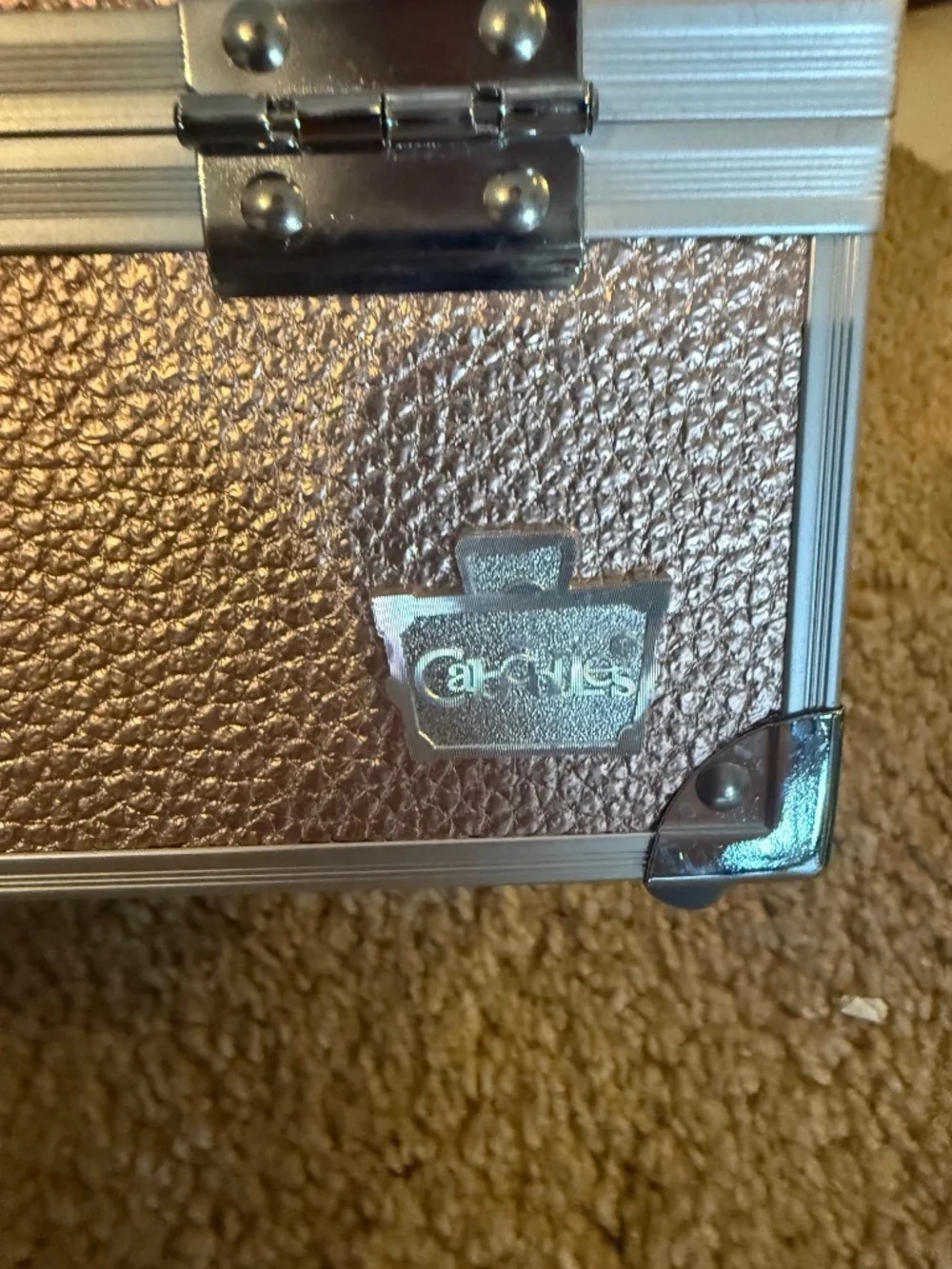 Rose Gold Makeup Caboodle